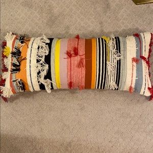 Colorful lumbar pillow (insert included)